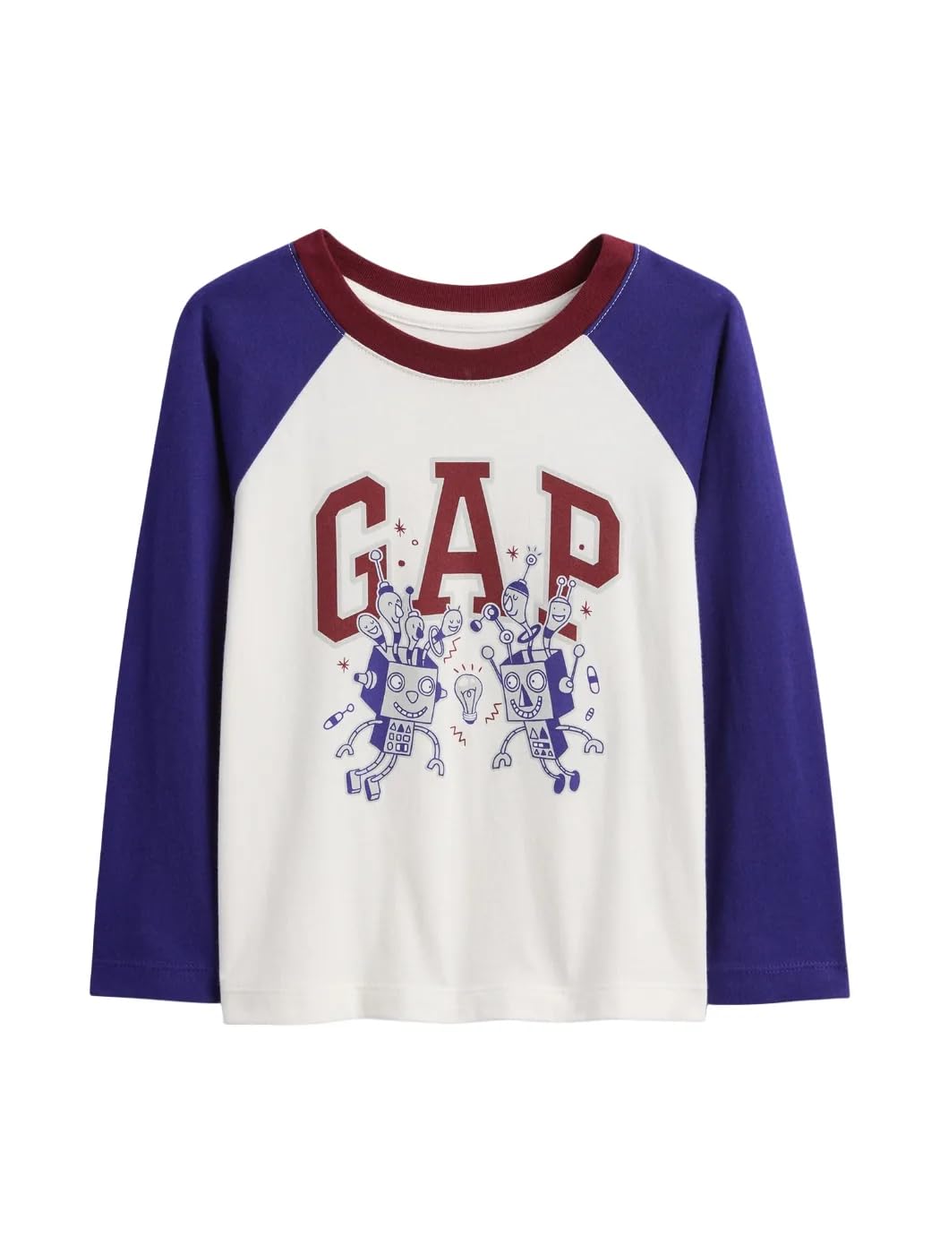 Boys' Long Sleeve Logo Raglan Tee