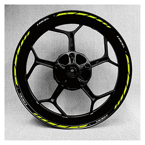 Autocollant pour jantes Z800 décalque décoratif de moyeu roue 17 pouces