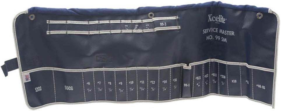 Weller Xcelite roll-up plastic coated canvas case for 23 Pieces Service Master Roll Set- Canvas Only | 99SMKN