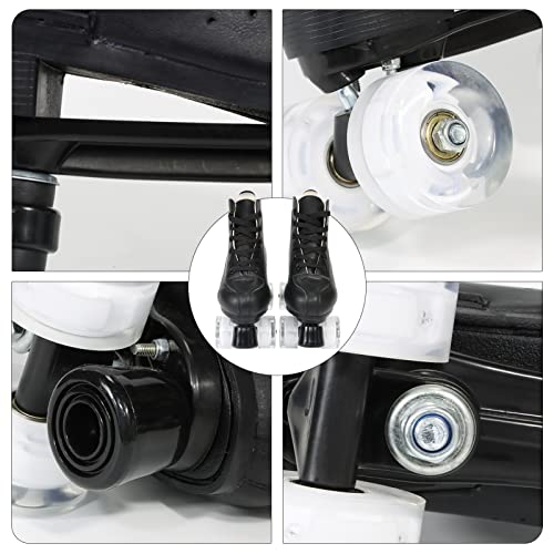 Roller Skates For Men And Women,Derby Roller Skates Professional Outdoor Indoor, Adjustable Four Wheel Senior Roller Skates #TOP6