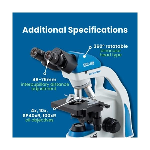 Compound-Microscope-EXC-100-Binocular-Head-40-1000X-Magnification-Mechanical-Stage-Achromat-Objectives-Cordless-LED-Illumination Compound-Microscope-EXC-100-Binocular-Head-40-1000X-Magnification-Mechanical-Stage-Achromat-Objectives-Cordless-LED-Illumination