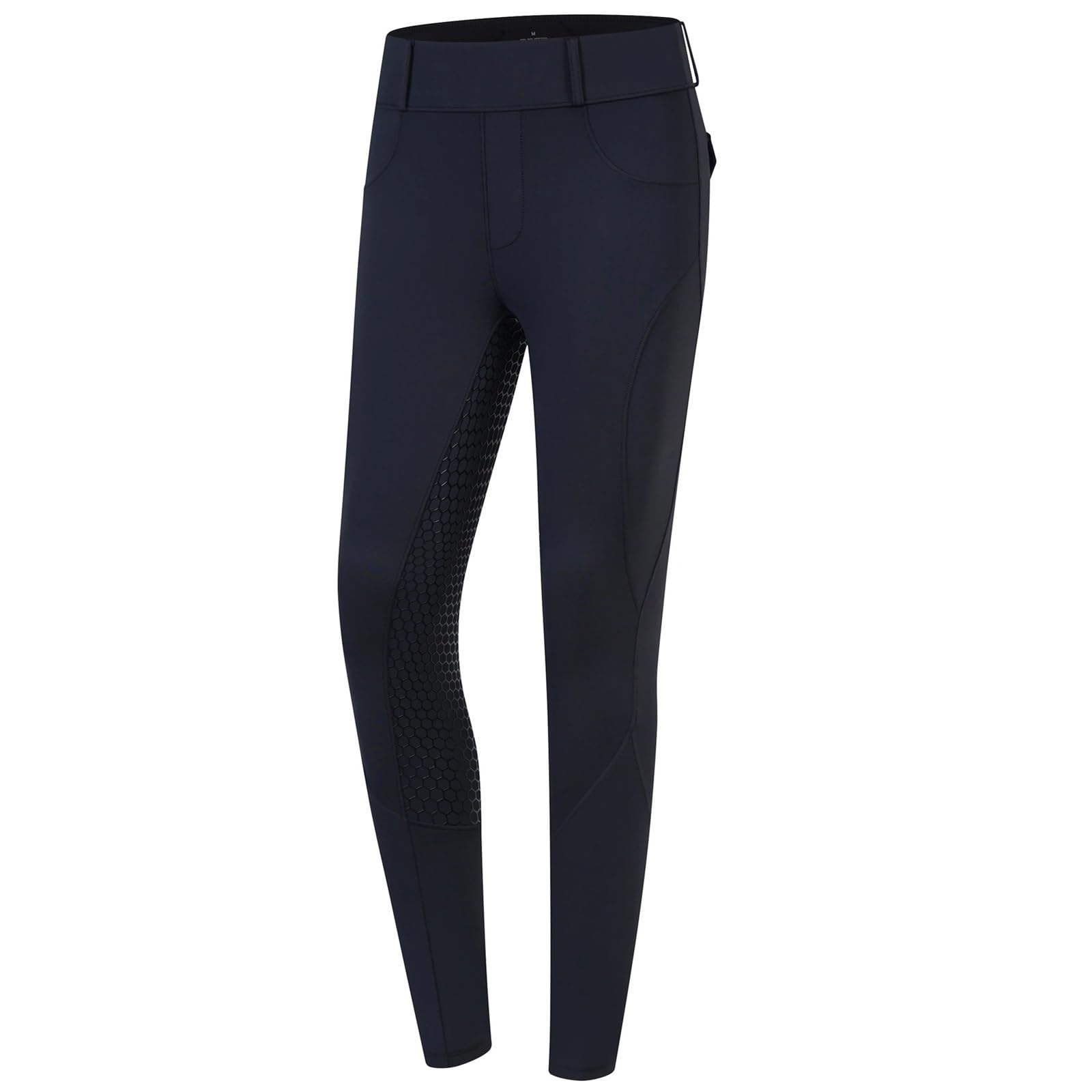 Vier Jahreszeiten Reithose Damen Reitsporthose Silikon Anti-Rutsch-Hose Verschleißfest Hochelastisch Für Reitsport