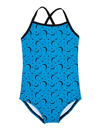 Image of Leveret Kids Baby Boys Girls One Piece Swimsuit UPF 50+ Moon Size 6 Years
