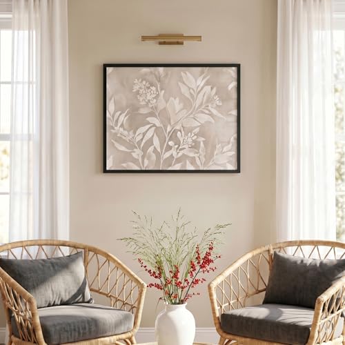 Image of Americanflat 22x28 Poster Frame with Polished Plexiglass - Streamline Collection - Thin Border Picture Frame for Wall Display - Hanging Hardware Included - Black