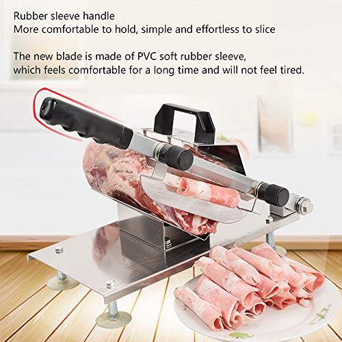 Allesschneider Für Den Heimgebrauch Manuelle Aufschnittmaschinen Sorgen Für Schnelle Effiziente Schnittstärke… – Bild 3