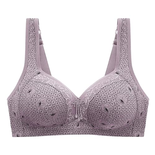 Soutien-Gorge sans Armatures Soulagement Épaules Grand Bonnet Galbant Dentelle