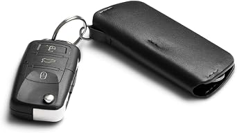 Bellroy Key Cover Plus Third Edition (Leather Key Holder, Holds 4 8 Keys) - Black