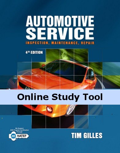 CourseMate for Gilles' Automotive Service: Inspection, Maintenance, Repair, 1st Edition