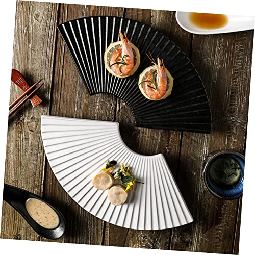 Plato Cerámico para Sushi en Forma de Abanico miniatura 6
