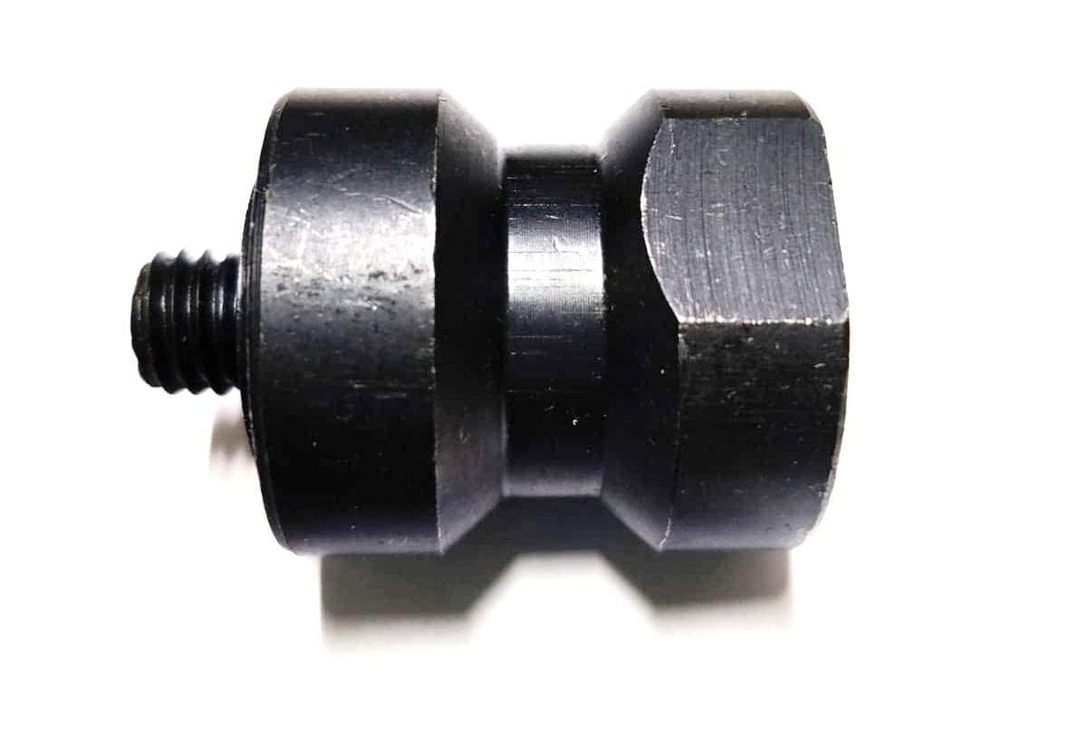 SVH 5 inch Angle Grinder Double Wheel Adaptor/Nut/Attachment for Using Two Blades, Cuts 1"(25mm) Gap Like Wall Chaser M14 Thread (For 5" Angle Grinder)