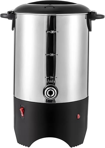 Miniatura 1 de Urna de café, cafetera eléctrica de 30 tazas, cafetera eléctrica de acero inoxidable 304 de 5.2 L con filtro extraíble, dispensador de bebidas