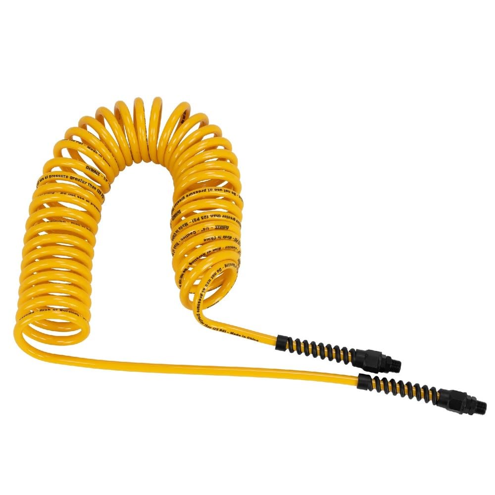 DEWALT (DXCM012-0242) Tuyau de recueil MNPT POLYURETHAN 25' 1/4" W/RESTRICTEURS DE TUC