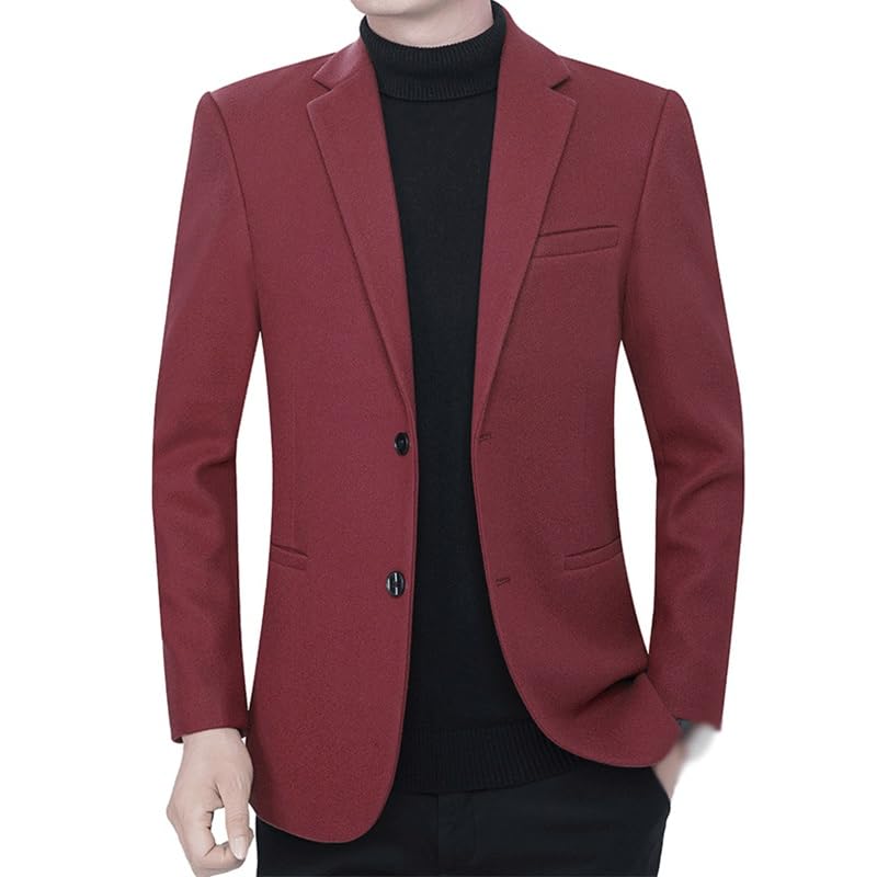 Casual Blazers Mens Casual Blazers Sport Coats Two Button Lightweight Knit Textured Suit Jackets Western Sport Coats