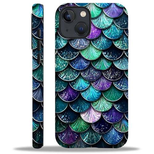 Coque iPhone 14 art fantaisie paillettes brillantes, le cadeau idéal