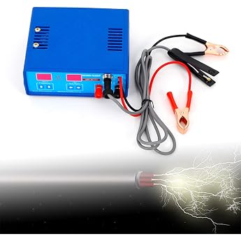 Ultrasonic Inverter Electro Fisher Shocker Electric Fishing Pulse Fishing Machine Fish Stunner 12 V 1030NP Blue