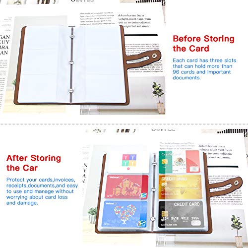 image for Padike RFID Credit Card Holder Business Card Organizer Business Card H
