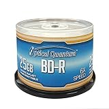 Este disco Blu-ray de una sola capa ofrece hasta 25 GB de espacio de almacenamiento para copias de seguridad de su vdeo, msica, fotos y ms.
