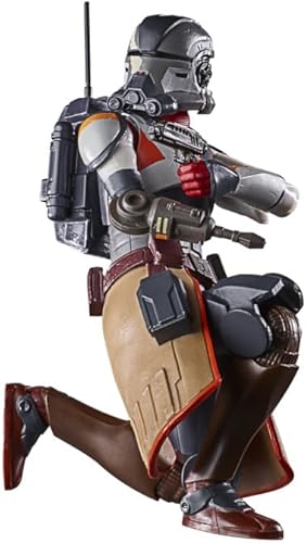 Miniatura 5 de Hasbro Star Wars The Bad Batch Black Series Echo (Mercenary Gear) Figura de acción de 5.9 in