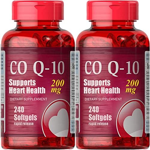 Best health supplement | CoQ10 200 mg, Heart Health Support, Coenzyme Q10 Supplement for Energy, Antioxidants, Brain and Cellular Health, Cognition, and Cardiovascular Support Best health supplement | CoQ10 200 mg, Heart Health Support, Coenzyme Q10 Supplement for Energy, Antioxidants, Brain and Cellular Health, Cognition, and Cardiovascular Support