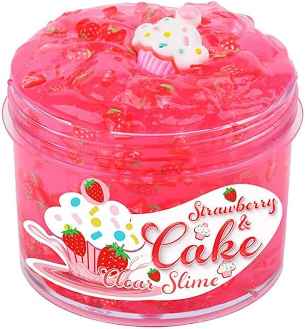 Miniatura 4 de Kayswang Kit de slime de gelatina, paquete de limo de mantequilla, slime elástico crujiente, masilla suave, juguete para aliviar el estrés, regalos