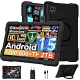 Tablet 10 Pollici Android 15 con 30GB RAM+TF 2TB,Octa-Core 2.0 Ghz, Gemini AI/Widevine L1,...