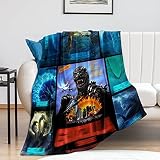 Anime Blanket Ultra Soft Flannel Fleece Throw Blankets for Sofa Bed Couch Travelling Camping for Kid