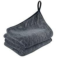Geentargetel 2 Stück Waterjake Ultra-Wipes Trockentuch Dusche, Microfibre Car Cleaning Cloth, Auto Trockentuch Water Jake Wundertuch Mikrofasertücher (40 * 60cm)