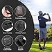 Golf Accessories for Men - Unique Golfer Gifts for Men - Versatile and Ventilated Golf Storage Bag with Shoe Organizer, Ideal for SUV & Car - Durable Golf Trunk Locker Gift Idea