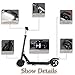 FUTERLY Patinete Electrico Adulto E Scooter 350W Pantalla LCD 3 Modos de...