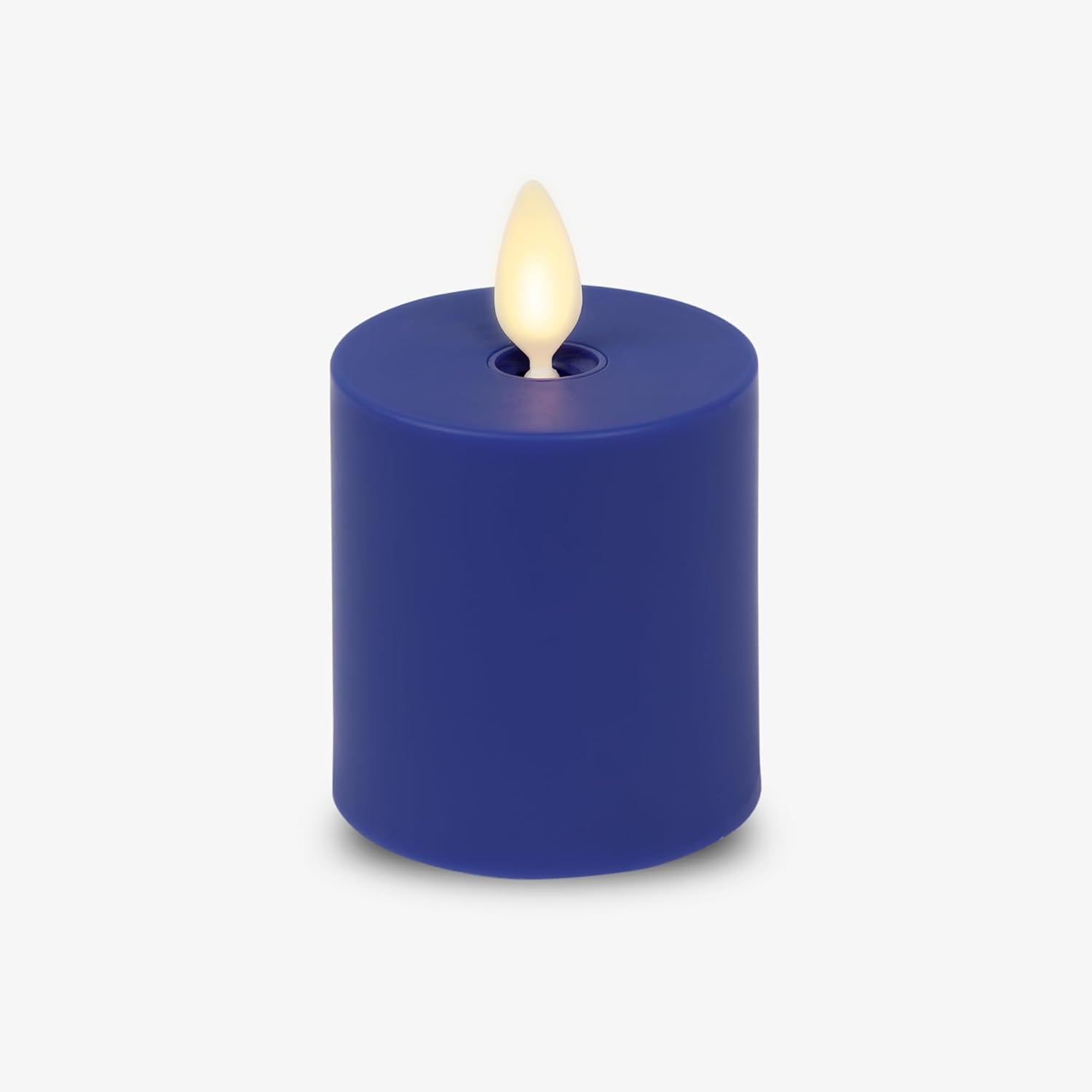 Luminara Outdoor Votive Flameless LED Candle, Vivid Ultramarine 2" x 3.2"