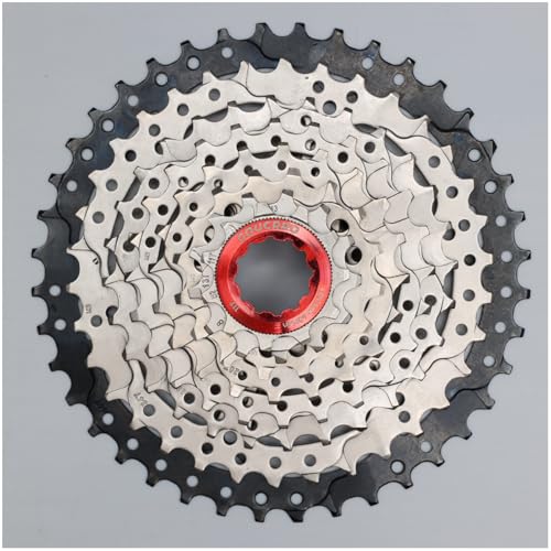 goucrro Bike Cassette 8-Speed Cassette 11-32T, 11-36T, 11-40T, 11-42T Bicycle Cassettes & Freewheels Fit Mountain Bike, Road Bicycle