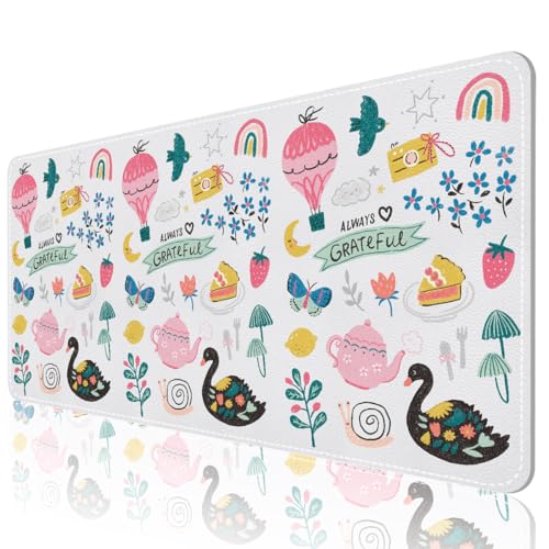 Grand tapis de souris pour bureau et décoration de maison
