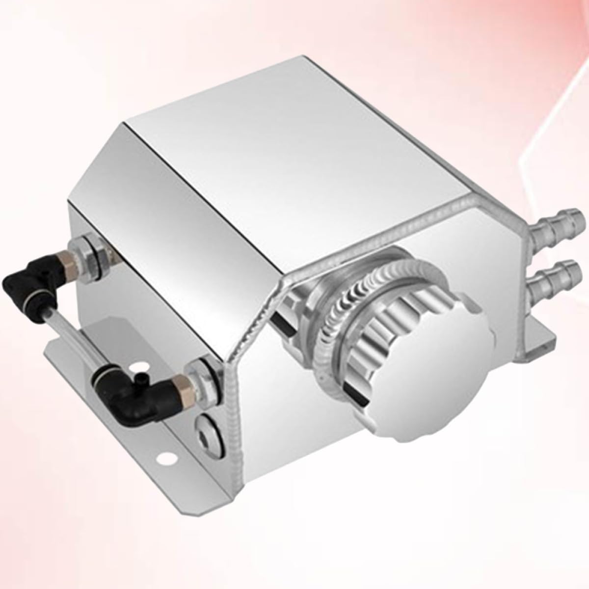 Réservoir de Récupération D'huile de 1 L en Alliage D'aluminium pour Voiture avec Filtration de Vapeur D'huile Bulles Haute Pression