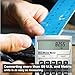 Calculated Industries 8025 Ultra Measure Master Professional Grade U.S. Standard to Metric Conversion Calculator Tool for Engineers, Architects, Builders, Scientists and Students | 60+ Units Built-in, Silver