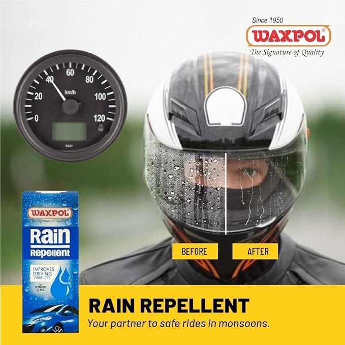 Image of Waxpol Rain Repellent 200ML (For Better Glass Clarity, Improves Glass VIsibility)