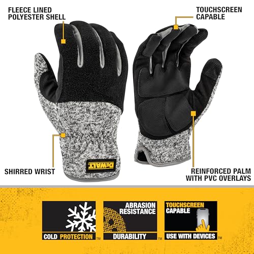Guantes aislados para clima frío térmicos e invierno DEWALT Dpg751 2
