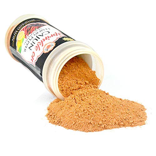 Miniatura 3 de Sprinkle On Condimento de pimienta de limón cajún, botella de 9 onzas