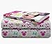 Jay Franco Disney Minnie Mouse Bigger Bow 3 Piece Twin Sheet Set