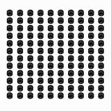 100 pcs Elliptische Verschluss für Festivalbändchen,Schiebeverschlußm