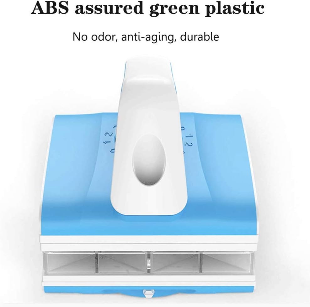 Magnetic Window Cleaner Wiper Glass Washing Cleaning Tool Brush with Anti-Falling Twine, Suitable for Home Office Car Glass 5-32 mm