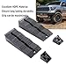 Depisuta Automotive Leveling Ramps, 11000LBS Load Capacity Heavy Duty 3 Steps Trailer Leveler Wheel Chock Yellow Auto Blocks Universal Fit for Car, Sturdy Material on Uneven Ground (with Bag)