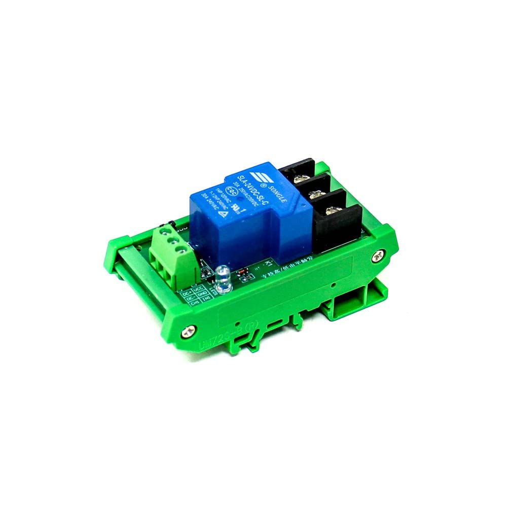 1 Channel Relay Module, 30A with Optocoupler, Isolation 24V Supports, High and Low Triger, （with Guide Rail (B0B6J8XVQN) Amazon Price History, Amazon Price Tracker
