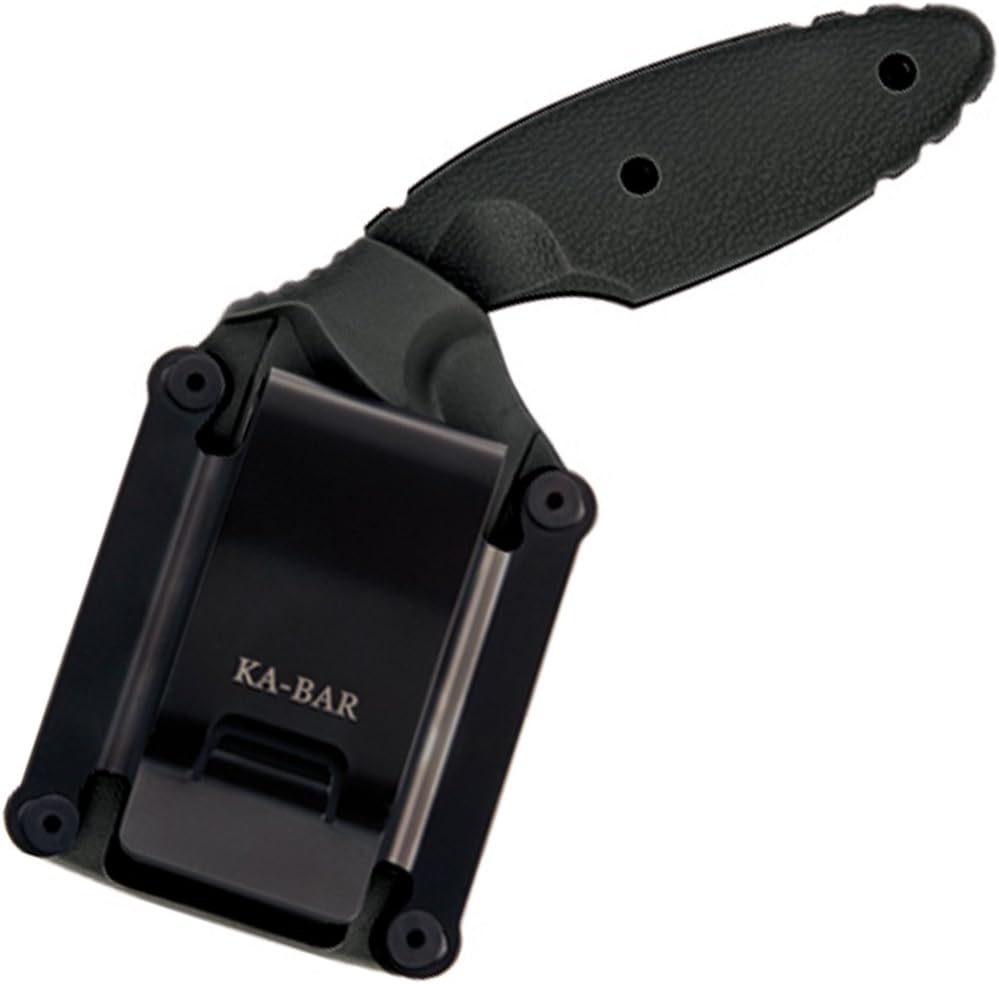 KA-BAR 1481 TDI Law Enforcement Serrated Edge Knife,Small,Black