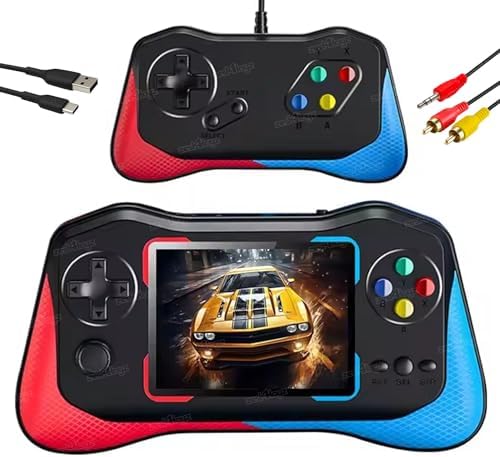 Zest 4 Toyz Video Game for Kids with USB Portable and TV Connectivity Remote Sensing Game Console 3.5 inch HD Color Screen for Boys and Girls Multicolor