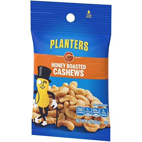 Planters Honey Roasted Cashews (3 Oz Bags, Pack Of 12) #TOP6