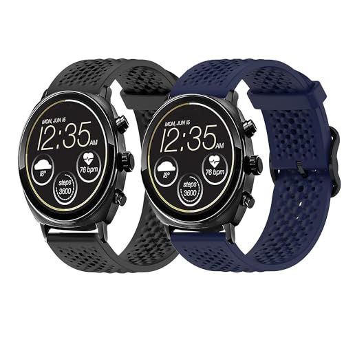 Correa deportiva de silicona 22mm para Citizen CZ Smartwatch miniatura 1