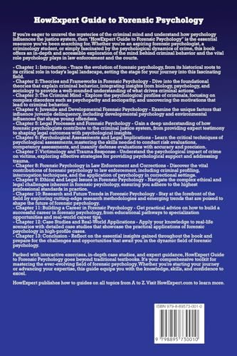 HowExpert Guide to Forensic Psychology: The Ultimate Handbook for Understanding Criminal Behavior, Legal Processes, and Psychological Assessments – vue 2