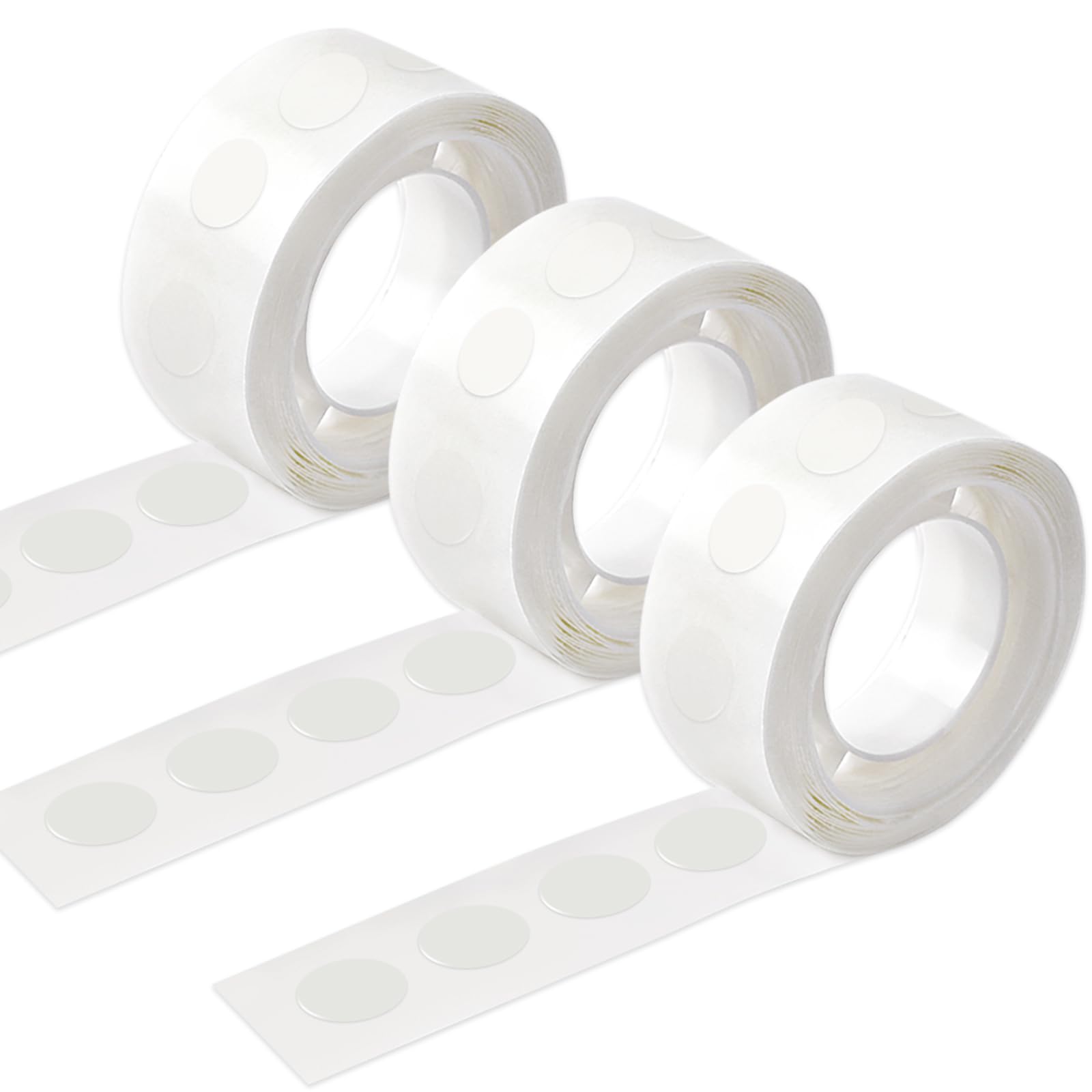 UPINS Glue Points Dots, 300Pcs Balloon Glue Adhesive Dots Double Sided Removable Glue Tape Dots for Balloons Crafts Decoration, 10 mm