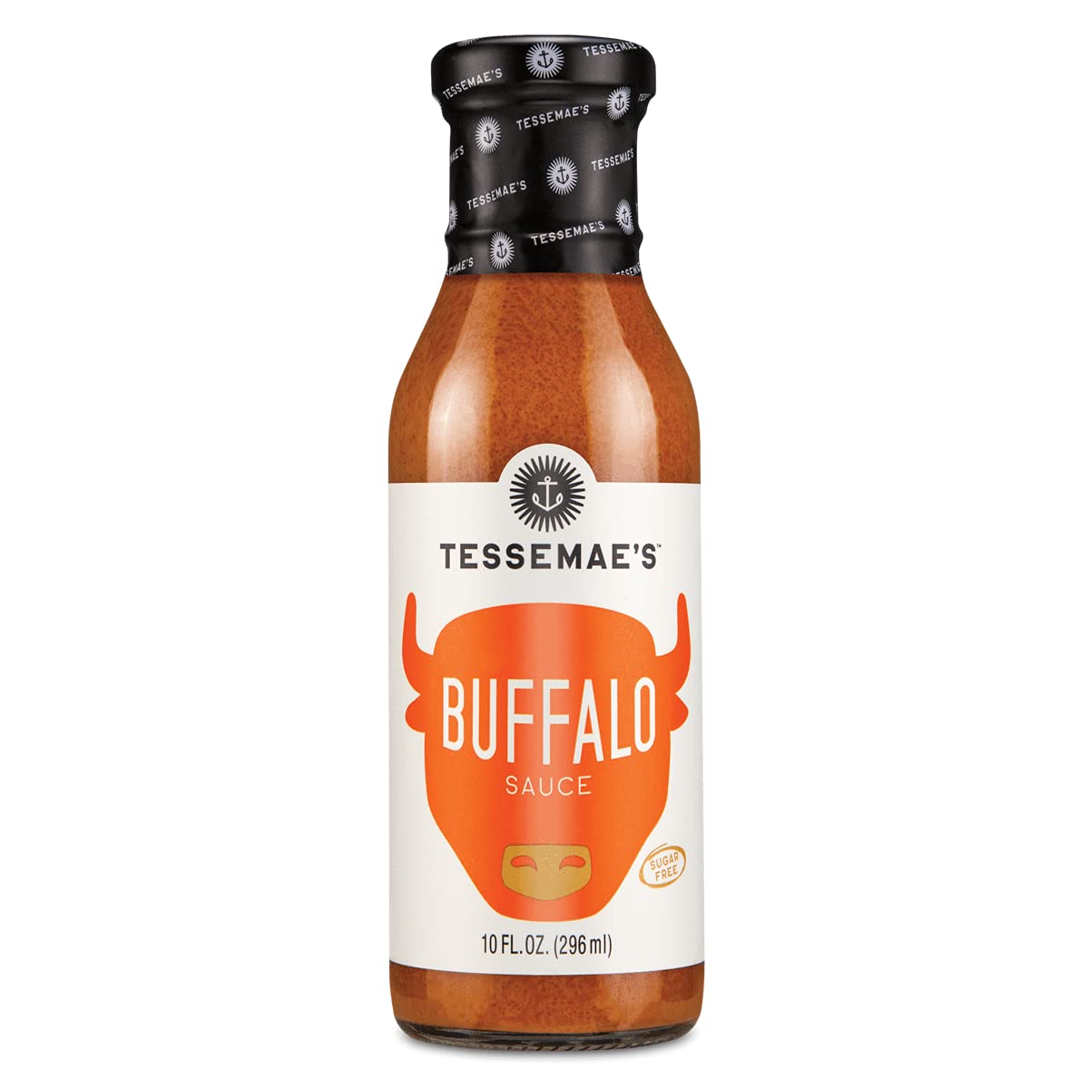 Tessemae's Buffalo Sauce, 10 fl oz (296 ml) (Pack of 2)