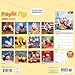 Carousel Calendars, Playful Pigs 2026 Wall Calendar, 12'' X 12'', 16-Month Calendar with Stapled Binding